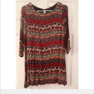 3/4 Sleeve floral Sundress